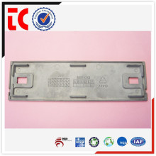 2015 Hot sales square white painted custom made equipment plate aluminum die casting